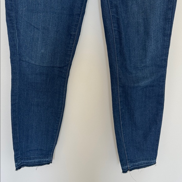 PAIGE Verdugo Crop Women's Dark Blue Ankle Jeans - Size 28 - Picture 3 of 7